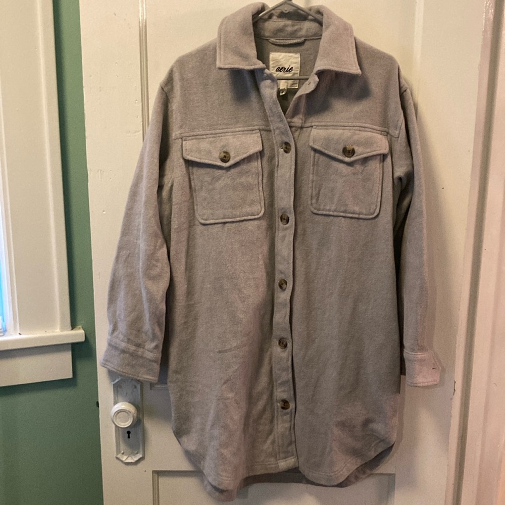 AERIE FLANNEL SHACKET